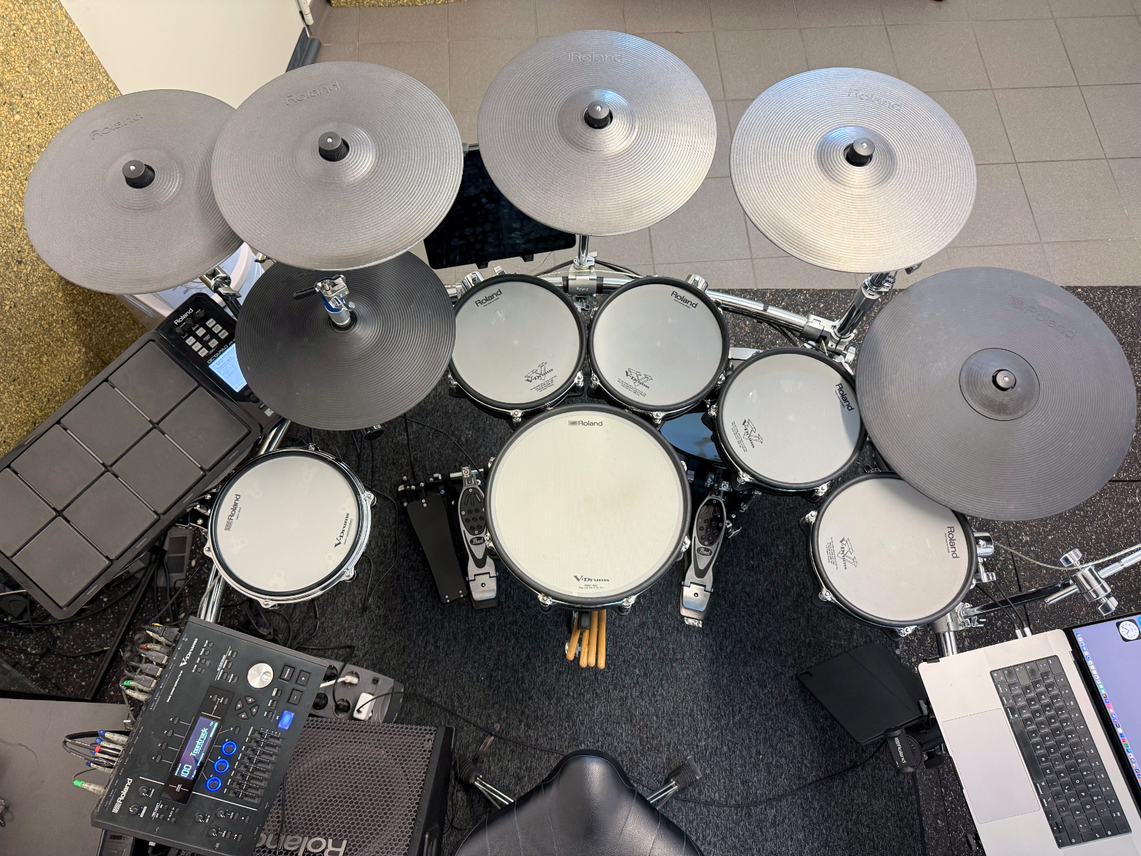 Mein Roland E-Drum-Set &bdquo;TD-30KV mit TD-50DP&ldquo;