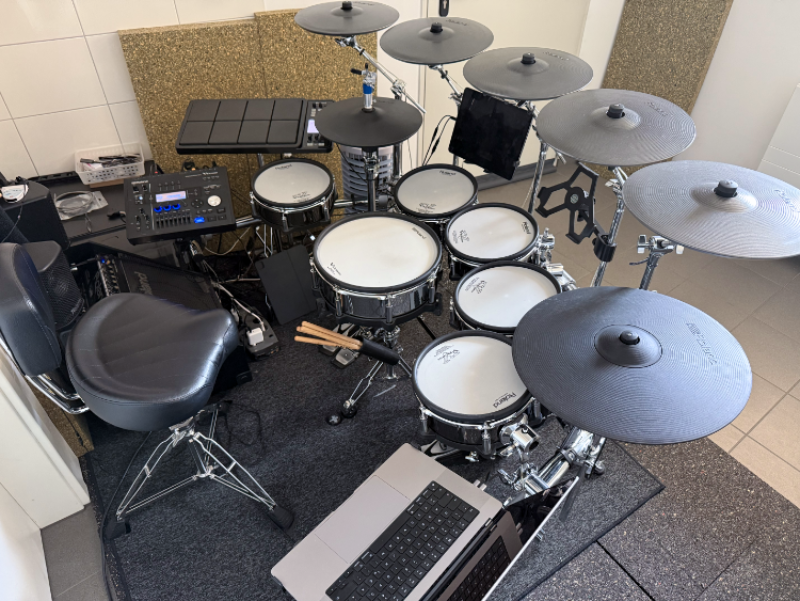 Mein Roland E-Drum-Set „TD-30KV mit TD-50DP“