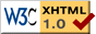 Validation XHTML 1.0!